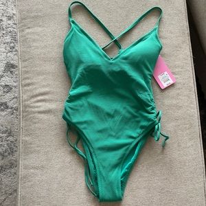 This is a green NWT Stoney clover x target size small.